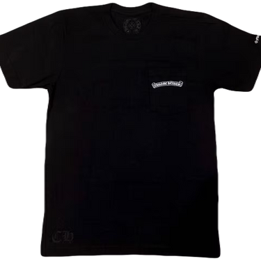 Chrome Hearts Scroll Logo T-shirt Black