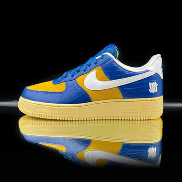 Nike Air Force 1 Low SP Undefeated 5 On It Blue Yellow Croc