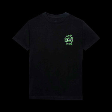 Anti Social Social Club x Fragment Black Green Tee