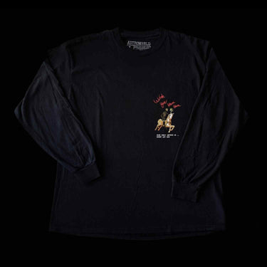 Travis Scott Astroworld Tour Long Sleeve Tee Black